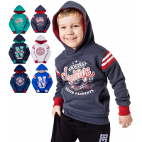 20-896 Толстовка с капюшоном, 3-х нитка, 4-8 лет 20-896 Толстовка с капюшоном, 3-х нитка, 4-8 лет